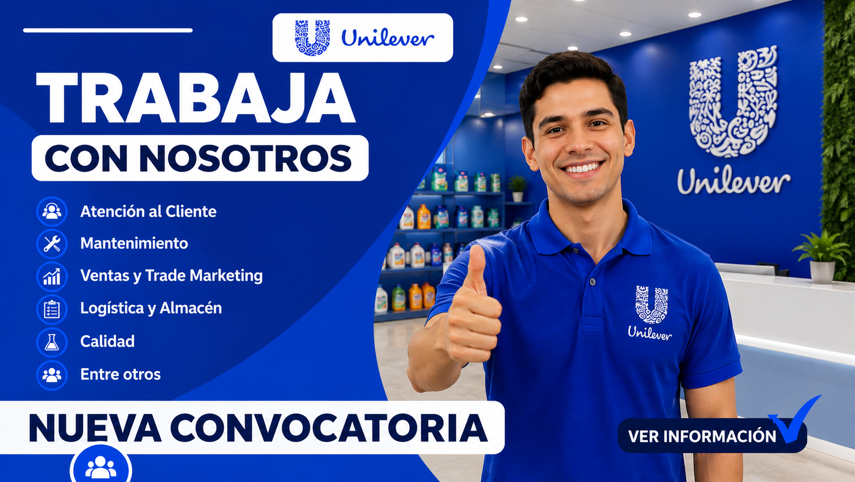 Trabaja en Unilever  con Vacantes Actualizadas