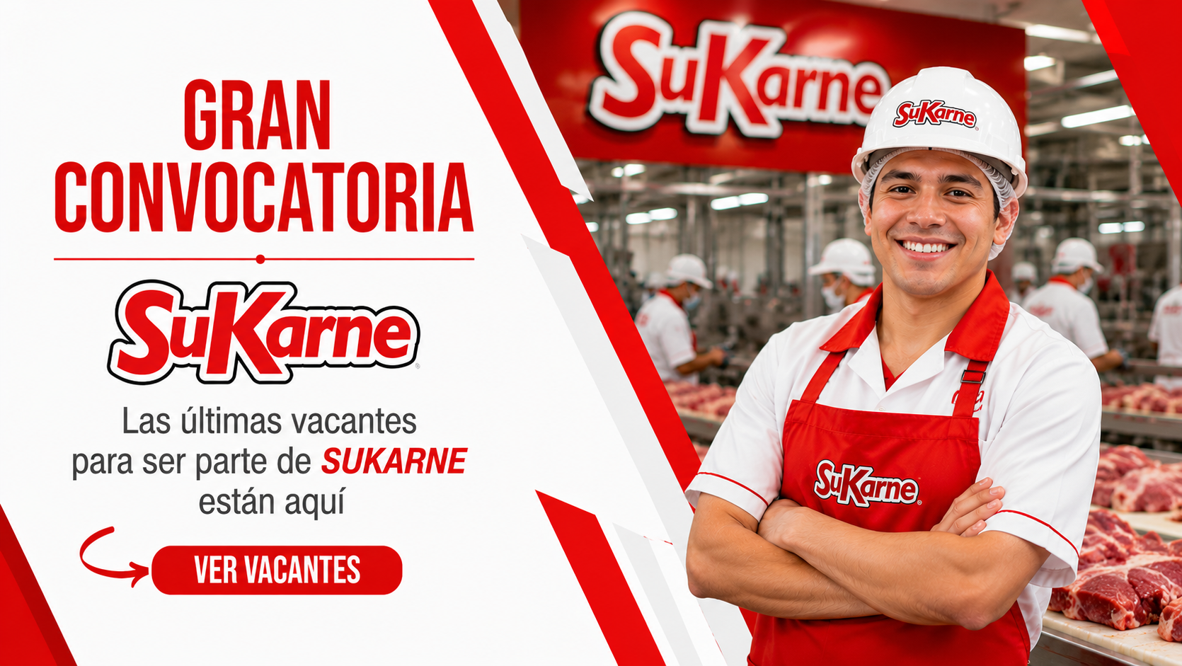 Bolsa de Trabajo de SuKarne  con Empleos Formales y Crecimiento