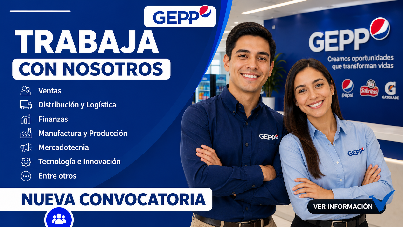 Oportunidades Laborales en GEPP  con Beneficios Laborales