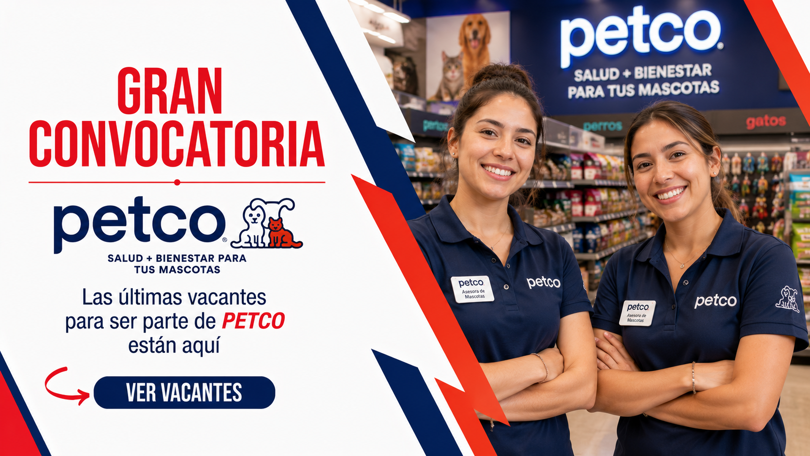 Empleos en Petco  con Oportunidades Laborales Disponibles