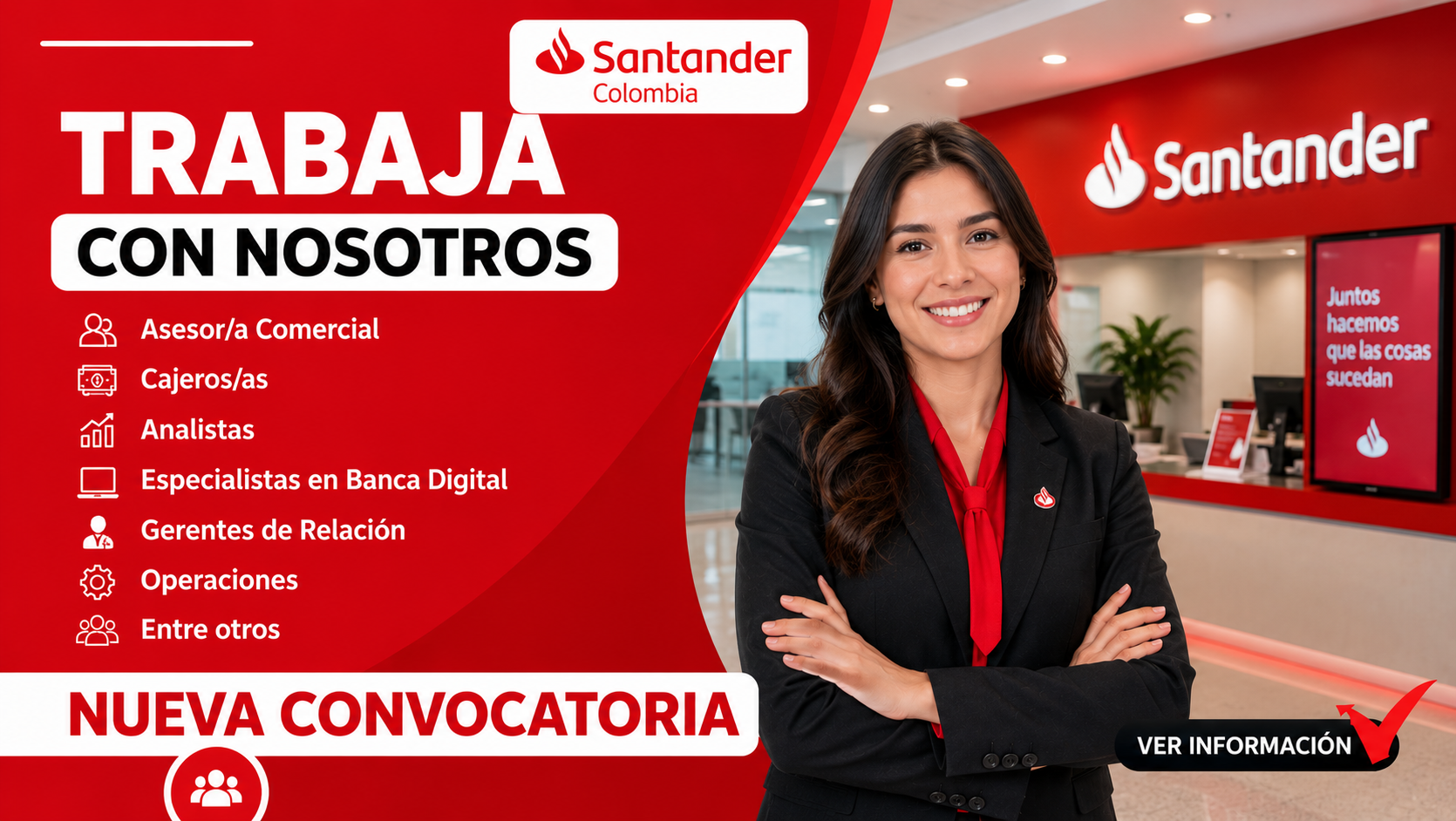 olsa de Trabajo de Santander Colombia  con Nuevos Puestos