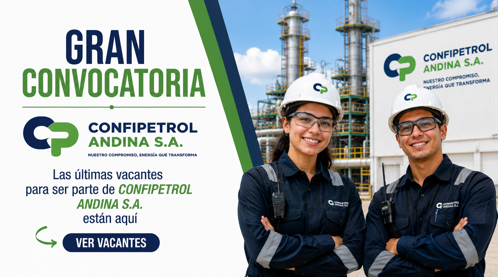 Convocatorias de CONFIPETROL ANDINA S.A.  en Diferentes Áreas