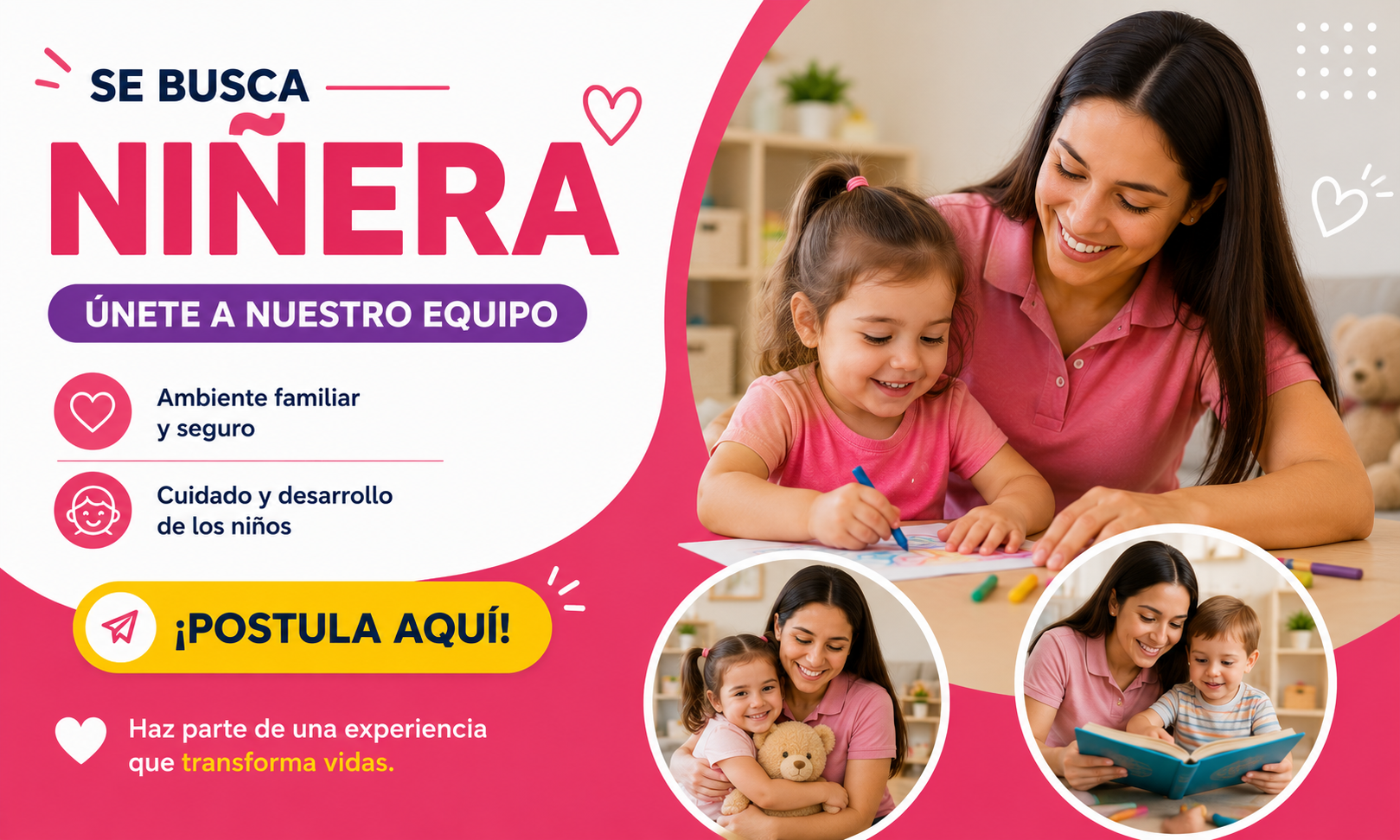 Se Busca Niñera para Cuidado Infantil